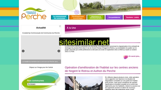 cc-perche.fr alternative sites