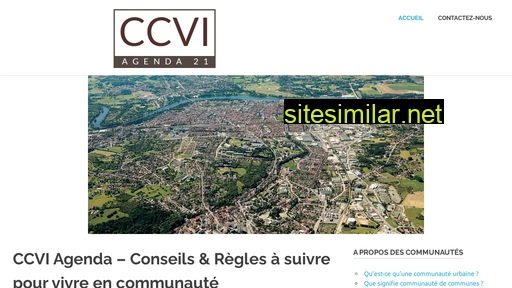 ccvi-agenda21.fr alternative sites