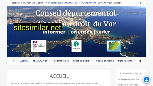 cdad83.fr alternative sites