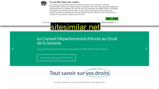 cdad-somme.fr alternative sites