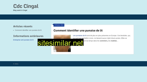 cdc-cingal.fr alternative sites