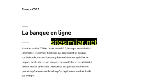 cdea.fr alternative sites