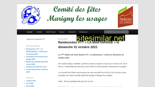 cdfmarignylesusages.fr alternative sites