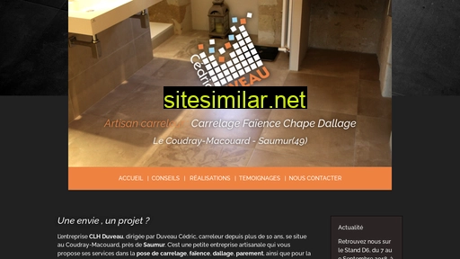 cedricduveau-carreleur.fr alternative sites