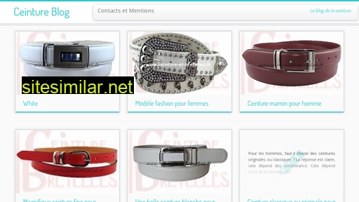 ceinture-blog.fr alternative sites