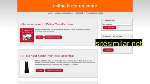 celina.fr alternative sites