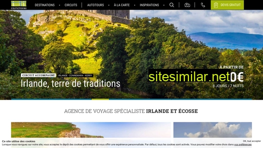 celtictours.fr alternative sites