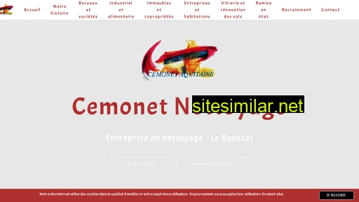 Cemonet-nettoyage similar sites