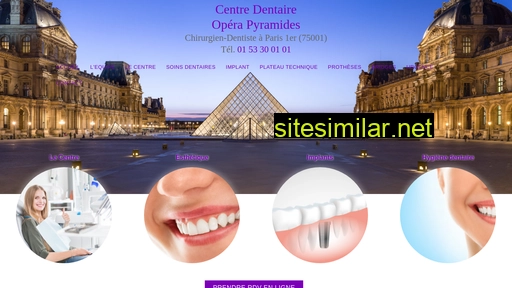Centre-dentaire-paris-opera similar sites