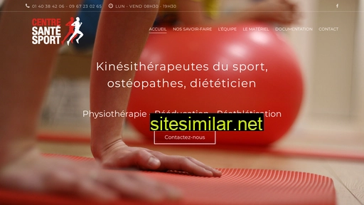 centresantesport.fr alternative sites