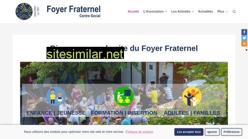 centresocial-foyerfraternel.fr alternative sites