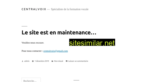centralvoix.fr alternative sites
