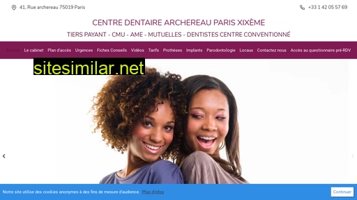 centre-dentaire-archereau-paris19.fr alternative sites