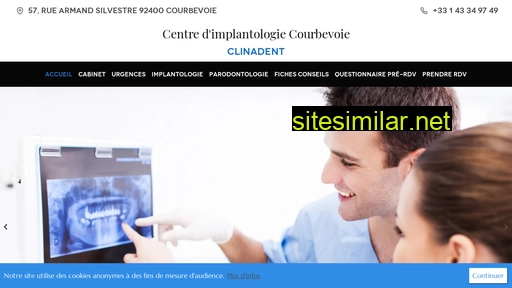Centre-implantologie-courbevoie similar sites