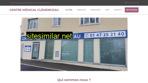 centre-medical-clemenceau.fr alternative sites