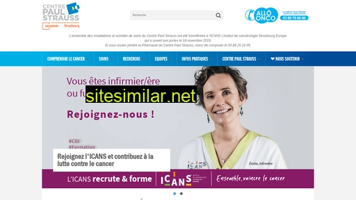 centre-paul-strauss.fr alternative sites