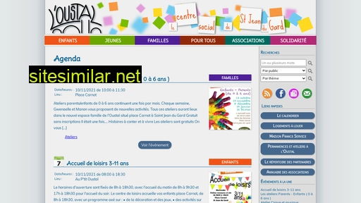 centresocial-oustal.fr alternative sites