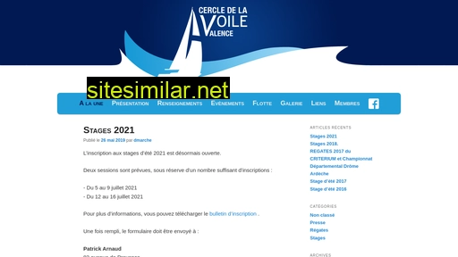 cercle-voile-valence.fr alternative sites
