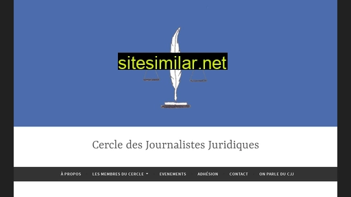 cercledesjournalistesjuridiques.fr alternative sites