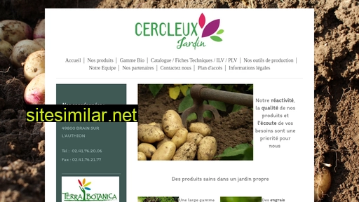 cercleux-jardin.fr alternative sites