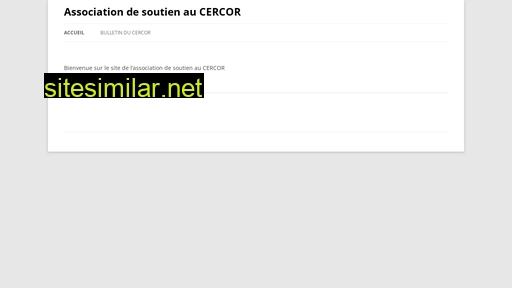 cercor-association.fr alternative sites