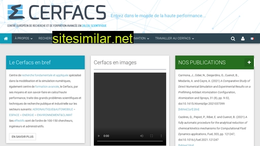 cerfacs.fr alternative sites