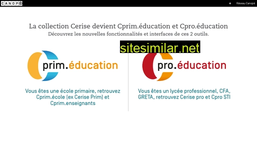 cerise-collection.fr alternative sites