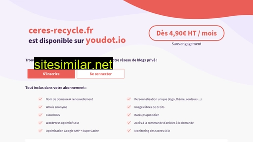 ceres-recycle.fr alternative sites