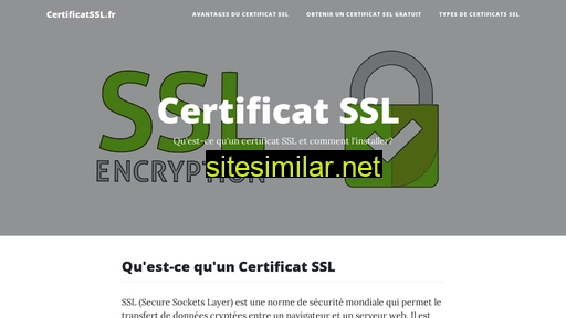 Certificatssl similar sites