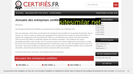 certifies.fr alternative sites