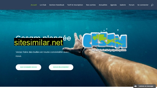 cesam-plongee.fr alternative sites