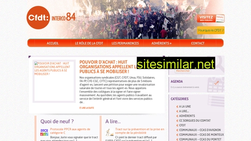 cfdt-interco84.fr alternative sites