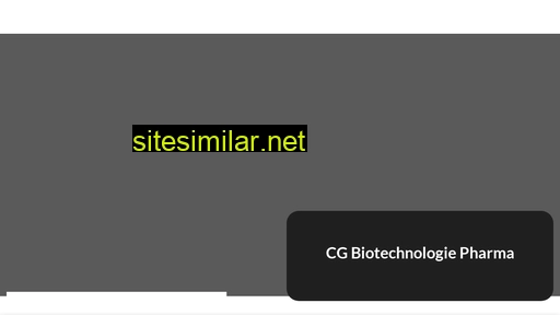 cgbiotechnologie.fr alternative sites