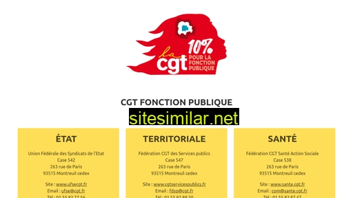 cgtfonctionpublique.fr alternative sites