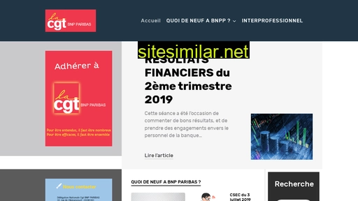cgt-bnpparibas.fr alternative sites