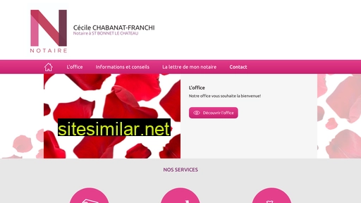 chabanat-stbonnetlechateau.notaires.fr alternative sites
