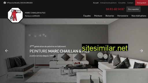chaillanpeinture.fr alternative sites