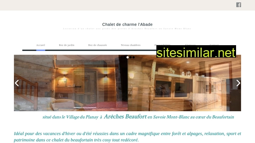 Chalet-beaufortain similar sites
