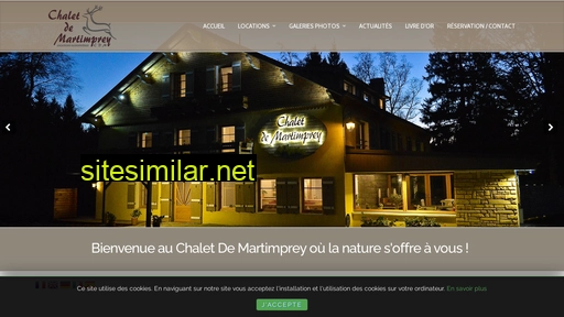 chalet-de-martimprey.fr alternative sites