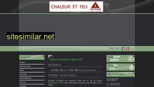 chaleuretfeu.fr alternative sites