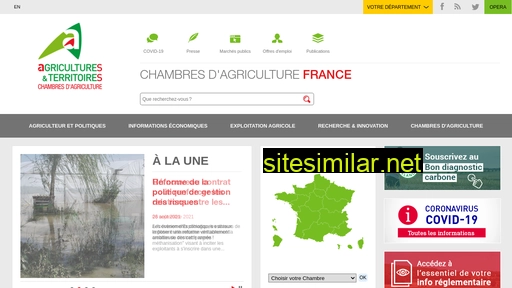 chambres-agriculture.fr alternative sites