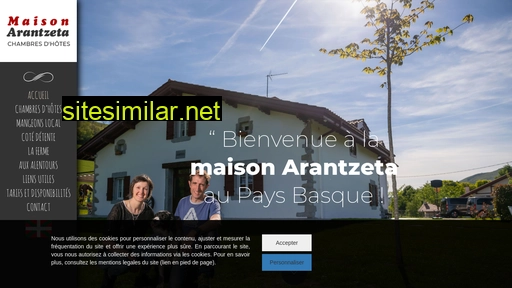 chambres-hotes-arantzeta.fr alternative sites