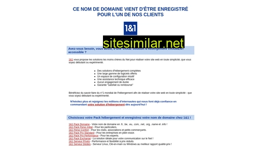 chamonard.fr alternative sites