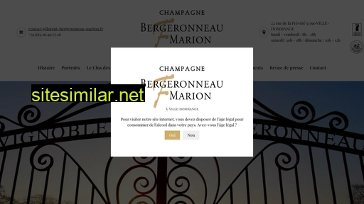 champagne-bergeronneau-marion.fr alternative sites