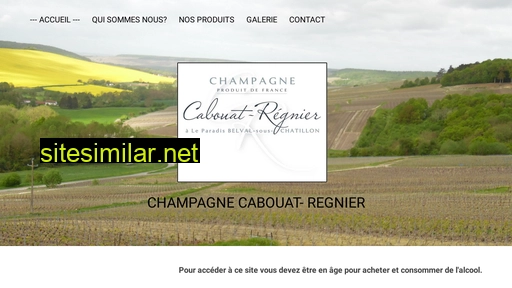 Champagne-cabouat-regnier similar sites