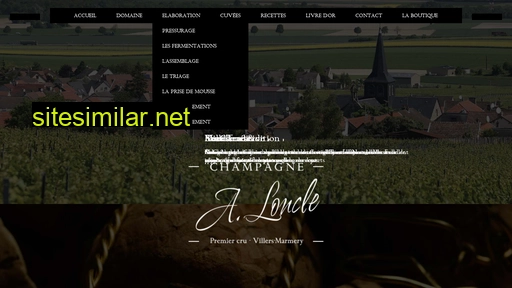 champagne-loncle.fr alternative sites