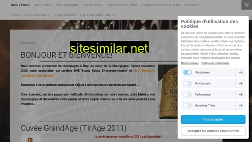 champagnebrunot.fr alternative sites
