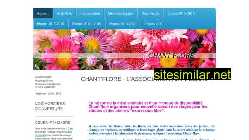 chant-flore.fr alternative sites