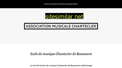 chantecler-beaumont.fr alternative sites
