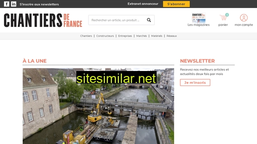 chantiersdefrance.fr alternative sites